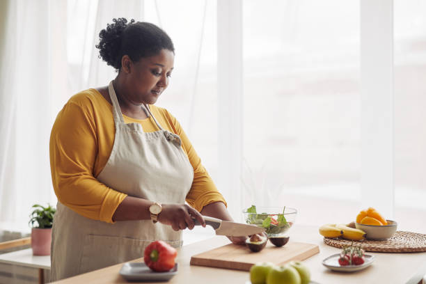 woman cooking